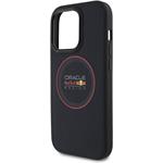 Red Bull PU Leather Red Ring MagSafe kryt pre iPhone 13 Pro, modrý