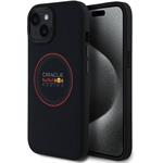 Red Bull PU Leather Red Ring MagSafe kryt pre iPhone 14, modrý