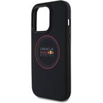 Red Bull PU Leather Red Ring MagSafe kryt pre iPhone 14 Pro, modrý