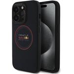 Red Bull PU Leather Red Ring MagSafe kryt pre iPhone 14 Pro, modrý