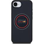 Red Bull PU Leather Red Ring MagSafe kryt pre iPhone 16e, modrý