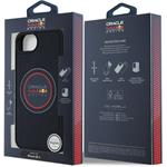 Red Bull PU Leather Red Ring MagSafe kryt pre iPhone 16e, modrý