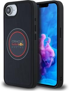 Red Bull PU Leather Red Ring MagSafe kryt pre iPhone 16e, modrý