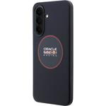 Red Bull PU Leather Red Ring MagSafe kryt pre Samsung Galaxy A37, modrý