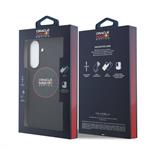 Red Bull PU Leather Red Ring MagSafe kryt pre Samsung Galaxy A37, modrý