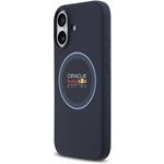Red Bull Silicone Blue Ring MagSafe kryt pre iPhone 17, modrý