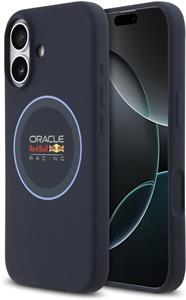 Red Bull Silicone Blue Ring MagSafe kryt pre iPhone 17, modrý