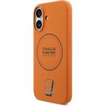 Red Bull Silicone Blue Ring MagSafe kryt pre iPhone 17, oranžový