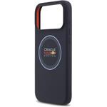 Red Bull Silicone Blue Ring MagSafe kryt pre iPhone 17 Pro Max, modrý