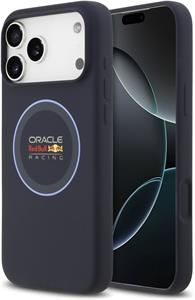 Red Bull Silicone Blue Ring MagSafe kryt pre iPhone 17 Pro Max, modrý