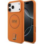 Red Bull Silicone Blue Ring MagSafe kryt pre iPhone 17 Pro Max, oranžový