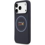Red Bull Silicone Blue Ring MagSafe kryt pre iPhone 17 Pro, modrý