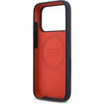 Red Bull Silicone Blue Ring MagSafe kryt pre iPhone 17 Pro, modrý