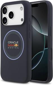 Red Bull Silicone Blue Ring MagSafe kryt pre iPhone 17 Pro, modrý