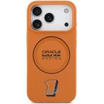 Red Bull Silicone Blue Ring MagSafe kryt pre iPhone 17 Pro, oranžový