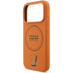 Red Bull Silicone Blue Ring MagSafe kryt pre iPhone 17 Pro, oranžový