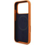 Red Bull Silicone Blue Ring MagSafe kryt pre iPhone 17 Pro, oranžový