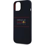 Red Bull Silicone Horizontal Logo MagSafe kryt pre iPhone 13, modrý