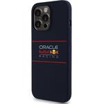 Red Bull Silicone Horizontal Logo MagSafe kryt pre iPhone 13 Pro, modrý