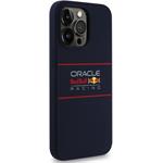 Red Bull Silicone Horizontal Logo MagSafe kryt pre iPhone 13 Pro, modrý