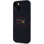 Red Bull Silicone Horizontal Logo MagSafe kryt pre iPhone 15, modrý