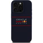 Red Bull Silicone Horizontal Logo MagSafe kryt pre iPhone 15 Pro Max, modrý