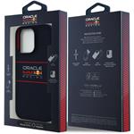 Red Bull Silicone Horizontal Logo MagSafe kryt pre iPhone 15 Pro, modrý