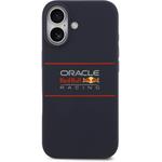 Red Bull Silicone Horizontal Logo MagSafe kryt pre iPhone 17, modrý