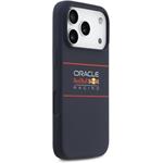 Red Bull Silicone Horizontal Logo MagSafe kryt pre iPhone 17 Pro Max, modrý