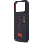 Red Bull Silicone MV1 MagSafe kryt pre iPhone 17 Pro Max, modrý