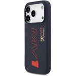 Red Bull Silicone MV1 MagSafe kryt pre iPhone 17 Pro, modrý