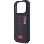 Red Bull Silicone MV1 MagSafe kryt pre iPhone 17 Pro, modrý