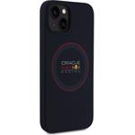 Red Bull Silicone Red Ring MagSafe kryt pre iPhone 13, modrý