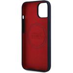 Red Bull Silicone Red Ring MagSafe kryt pre iPhone 13, modrý