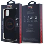 Red Bull Silicone Red Ring MagSafe kryt pre iPhone 13, modrý