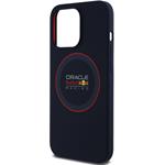 Red Bull Silicone Red Ring MagSafe kryt pre iPhone 13 Pro, modrý
