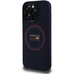 Red Bull Silicone Red Ring MagSafe kryt pre iPhone 14 Pro, modrý