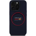 Red Bull Silicone Red Ring MagSafe kryt pre iPhone 14 Pro, modrý
