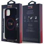 Red Bull Silicone Red Ring MagSafe kryt pre iPhone 15, modrý