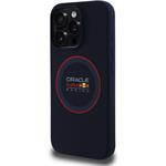 Red Bull Silicone Red Ring MagSafe kryt pre iPhone 15 Pro Max, modrý