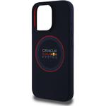 Red Bull Silicone Red Ring MagSafe kryt pre iPhone 15 Pro Max, modrý