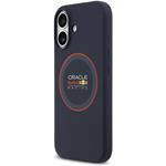 Red Bull Silicone Red Ring MagSafe kryt pre iPhone 17, modrý