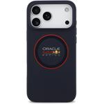 Red Bull Silicone Red Ring MagSafe kryt pre iPhone 17 Pro Max, modrý