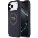 Red Bull Silicone Red Ring MagSafe kryt pre iPhone 17 Pro Max, modrý