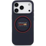 Red Bull Silicone Red Ring MagSafe kryt pre iPhone 17 Pro, modrý