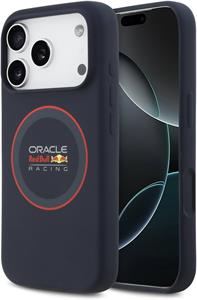 Red Bull Silicone Red Ring MagSafe kryt pre iPhone 17 Pro, modrý