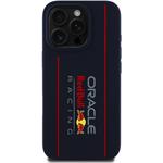 Red Bull Silicone Vertical Logo MagSafe kryt pre iPhone 15 Pro Max, modrý