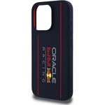 Red Bull Silicone Vertical Logo MagSafe kryt pre iPhone 15 Pro Max, modrý
