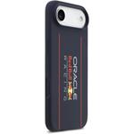 Red Bull Silicone Vertical Logo MagSafe kryt pre iPhone Air, modrý