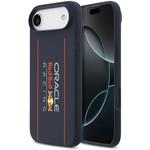Red Bull Silicone Vertical Logo MagSafe kryt pre iPhone Air, modrý